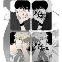 4 Pcs/Set Korean Manhwa Lomo Card Jeong Eunsung, Lee Suhyun Comic Characters 3 Inches Photo Cards Fans Gift