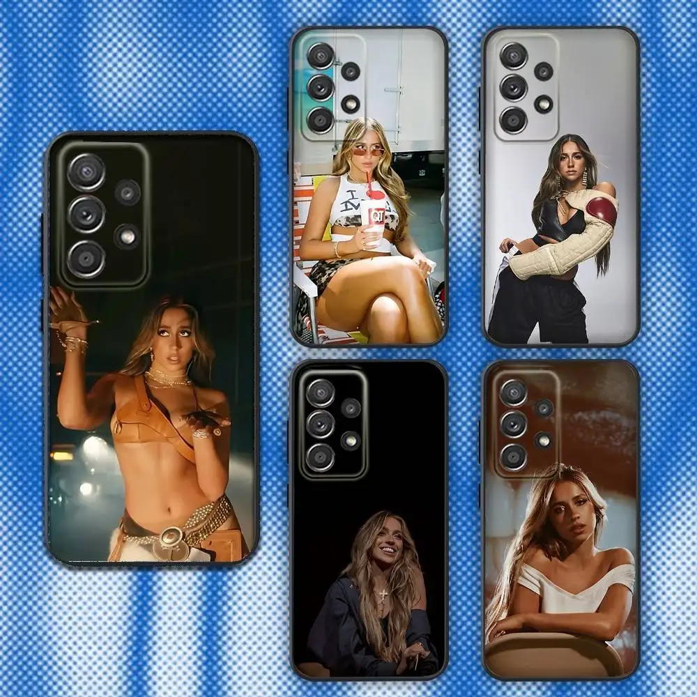 

T-Tate Mcrae its ok Phone Case For Samsung S25,S24,S21,S22,S23,S30,Ultra,S20,Plus,Fe,Lite,Note,10,9,5G Black Cover