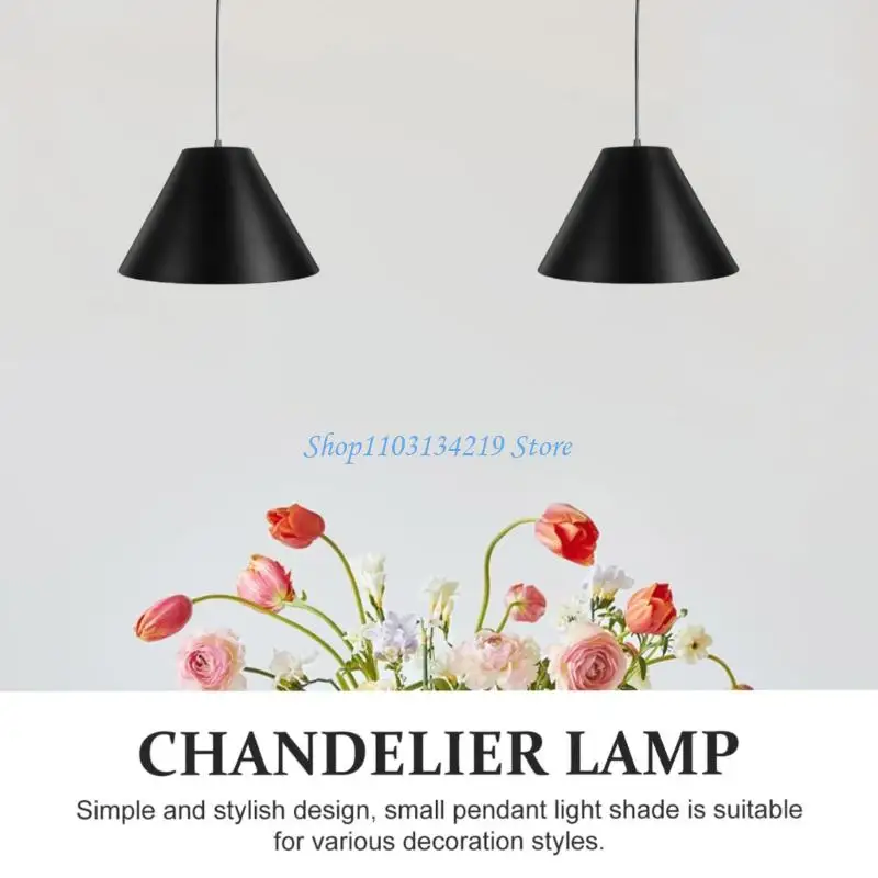 N5KC Retro Iron Bucket Lamp Shade Cafe Restaurant Design Metal Texture for Cozy Living Room Bedroom Decorating