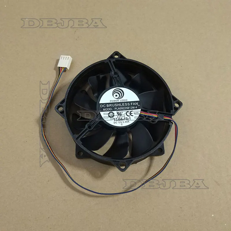 Cooling fan For POWER LOGIC PLA09225B12M-4 -MU02 12V 0.4A fan