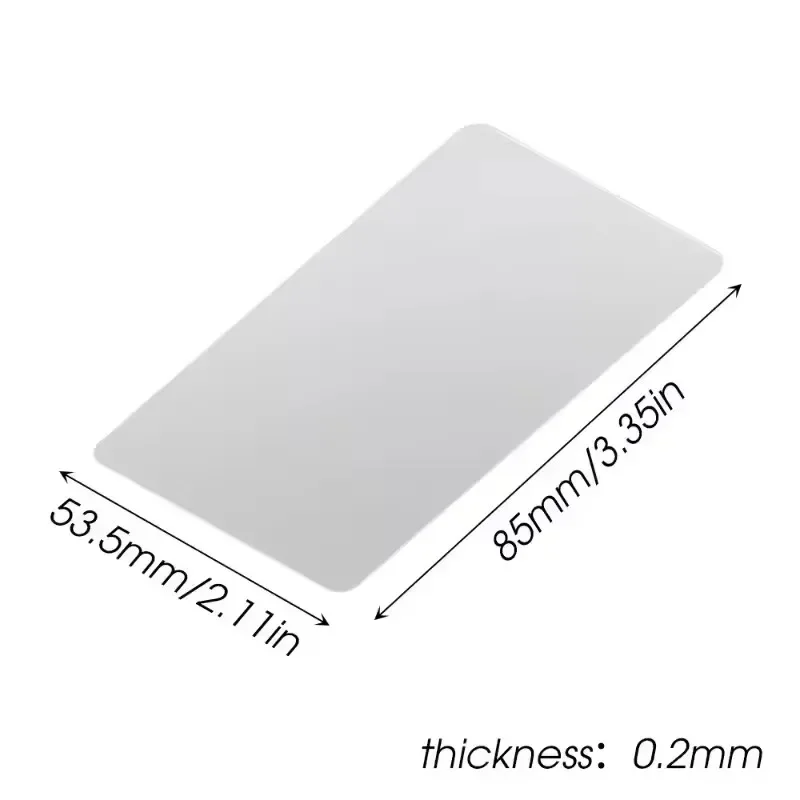 1-100PCS Plastic Card Phone Screen Opener Ultra Thin Flexible Pry Removal Tool Clear Repair Cards for Mobile Tablet LCD Screen image 6