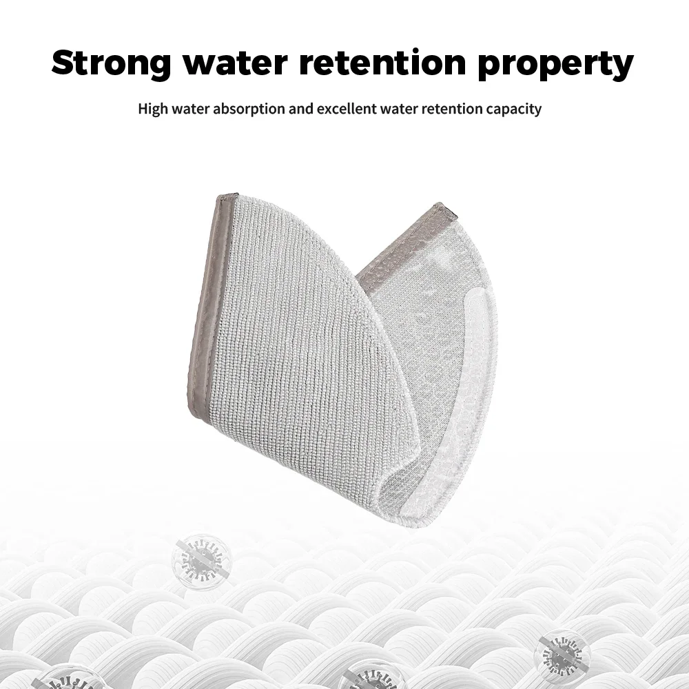 Washable Mopping Cloths Replacement for Xiaomi Roborock Q5 Pro Q5 Pro+ Q8 Max  Q8 Max+ T8 Q7+ Q7 MAX+ Vacuum Cleaner Accessorie