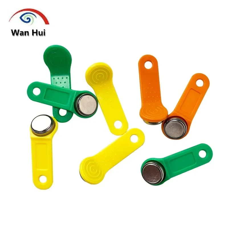 5/10 Pcs DS1971S-F5 TM1971 TM Key Touch Memory Tag Access Control Card 256-Bit EEPROM 1-Wire iButton for Guard Tour