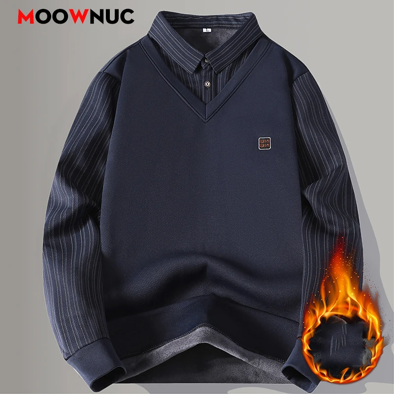 

Fashion Sweater Male Men Clothing Pullover Autumn Men's Streetwear Casual Knit Men's Jumpers Spring Sweat-shirt Solid Color