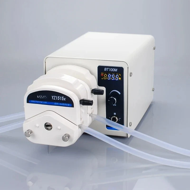 Hot sales BT100M/YZ1515x Adjustable speed basic 220v ac chemical 2 channels lab dosing peristaltic pump good