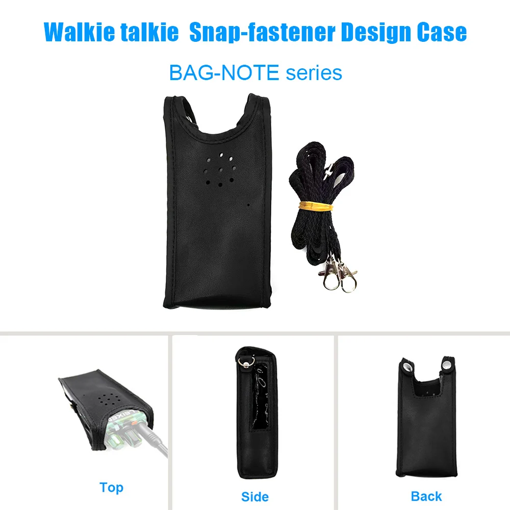 Anysecu GT-12 ham walkie talkie Soft Leather case  Fits for leixun note anysecu GT12/GT12 PORTABLE WALKIE TALKIE ONLY.