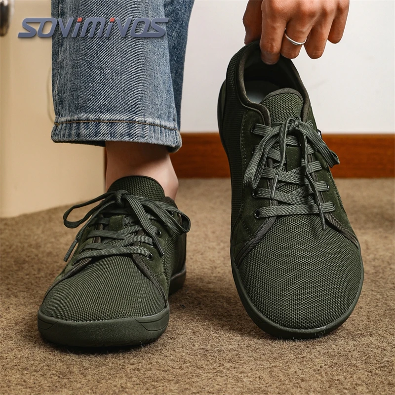 

Унисекс-обувь с широким носком для бега по пересеченной местности, минималистичные кроссовки для ходьбы, легкие и дышащие, для мужчин и женщин