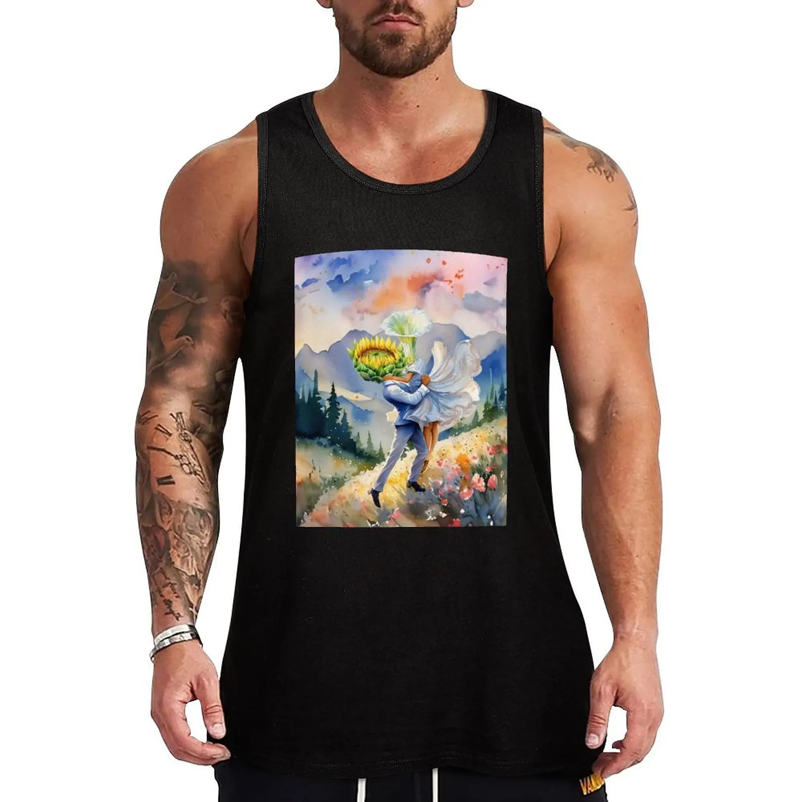 Lift of Love Tank Top Fitness Tank Top Lightweight Breathable Gym Shirt