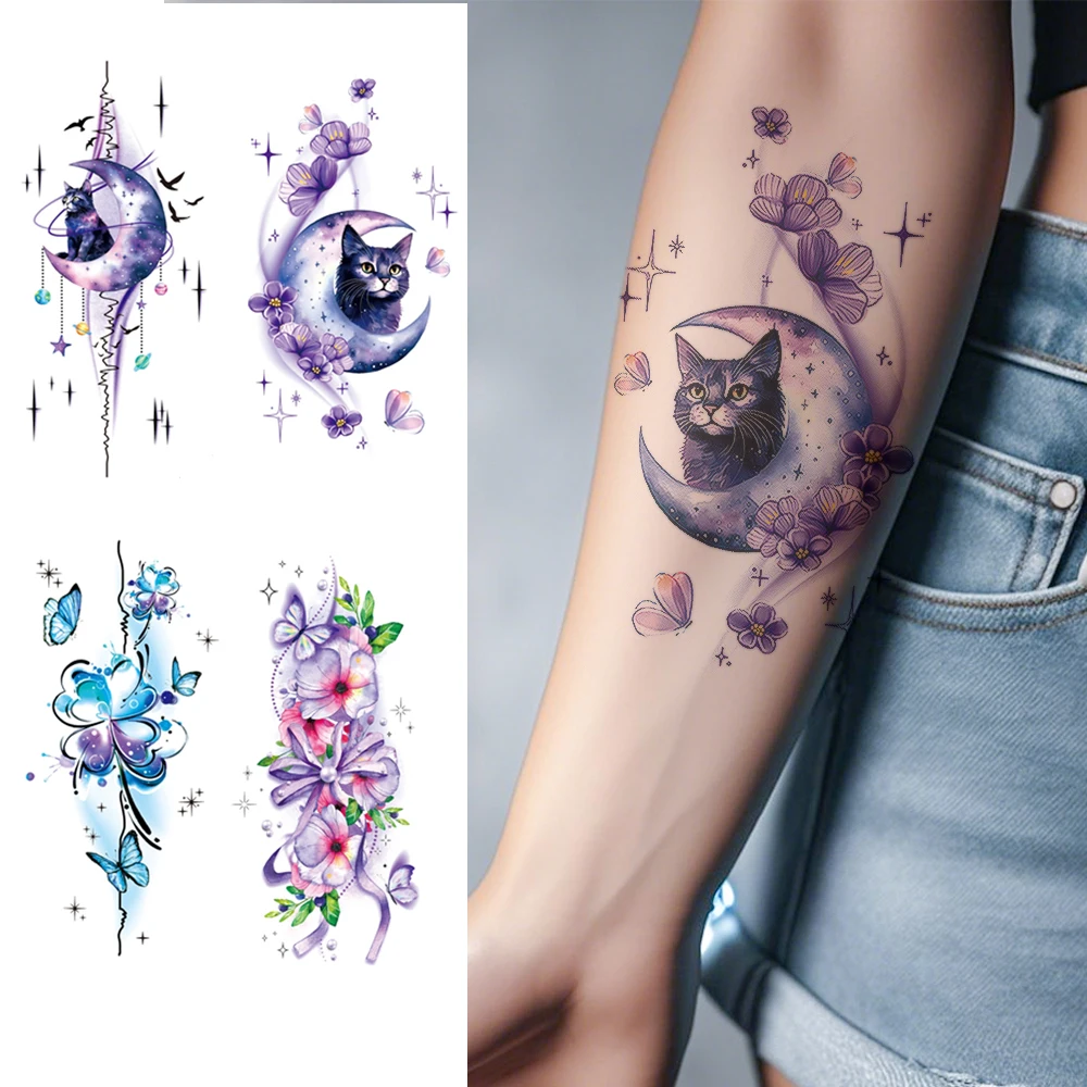 Цельная-фэнтезийная-маленькая-свежая-цветная-водостойкая-временная-татуировка-наклейка-для-мужчин-и-женщин-рукав-поддельная-татуировка-вечерние-боди-арт