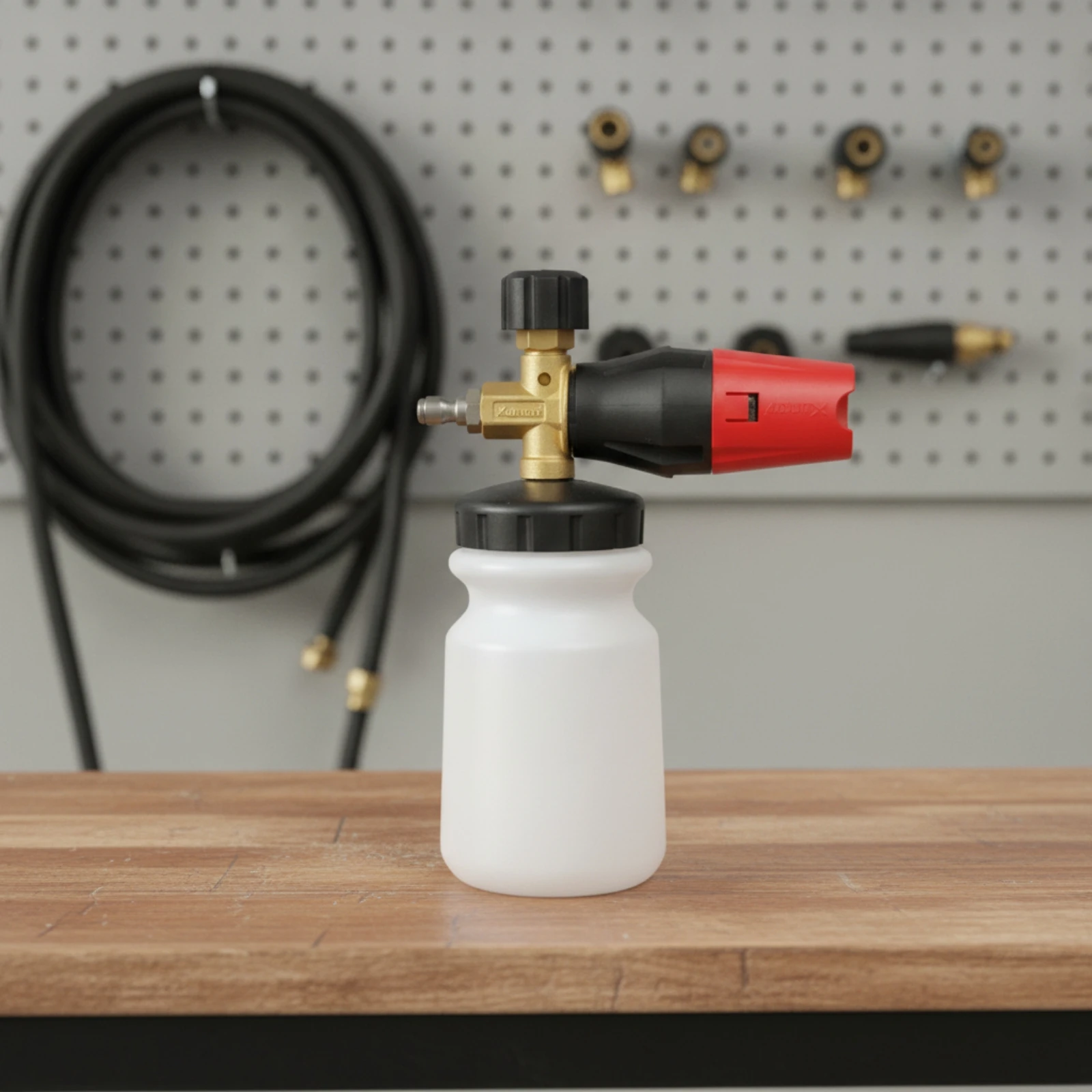 

Foam Cannon Attachment Adjustable Flexible Tube Cleaning Tool 3600 PSI Pressure Washer Attachment Pressure Washer Foam Cannon