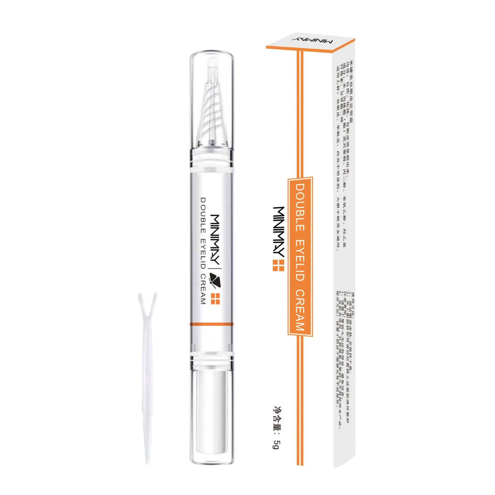 Eyelid Shaping Paste, Waterproof Double Eyelid Pen Glue, 3-Second Crease Double Eyelid Pen, Natural Double-Fold Eyelid Pen