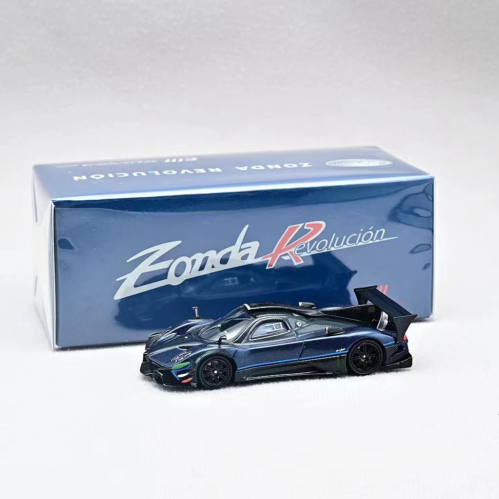 CM 1:64 Zongta Zonda Revolution Blue Zant Edition Alloy Car Model