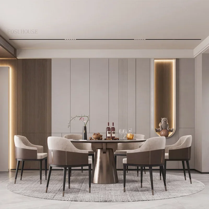 كرسي صالة جلد طاولة طعام خشبية غرفة نوم أثاث عتيق شريط منزلي كرسي بذراعين فاخر تصميم الروطان كراسي أريكة فاخرة