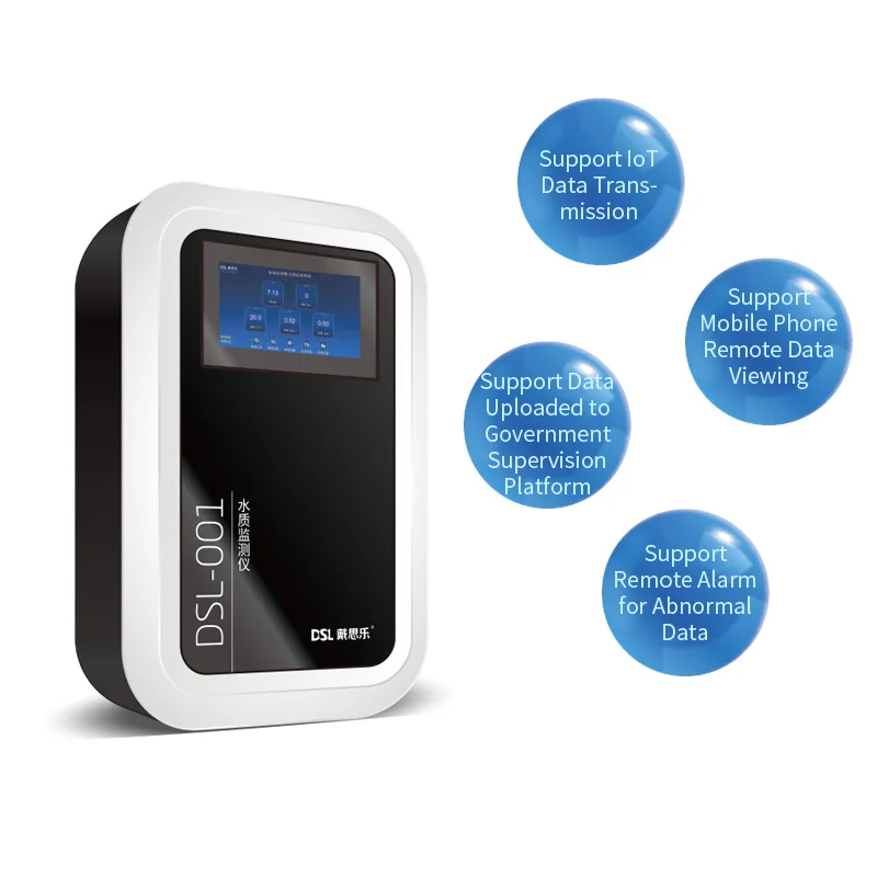 

Daisile Plastic Digital Five-in-one Water Test Quality ing System Real-Time Data Upload Phone Remote Control for Swimming