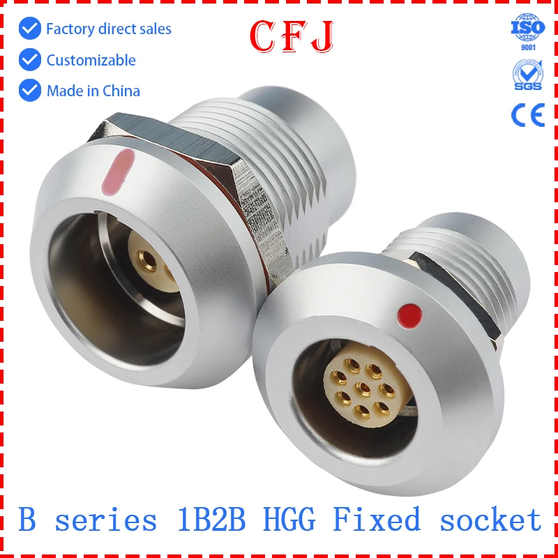 CFJ HGG Vacuum Water Tight Connector Male Female Core Fast Self Locking Aviation Plug Socket 1B.2B.303.304.305.306.307.308.310