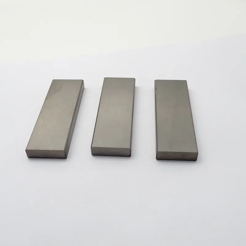 High Hardness YG8 Wear-Resistance Sintered Cemented Carbide Strips Blank and Cutting Blades for Woodworking Tools