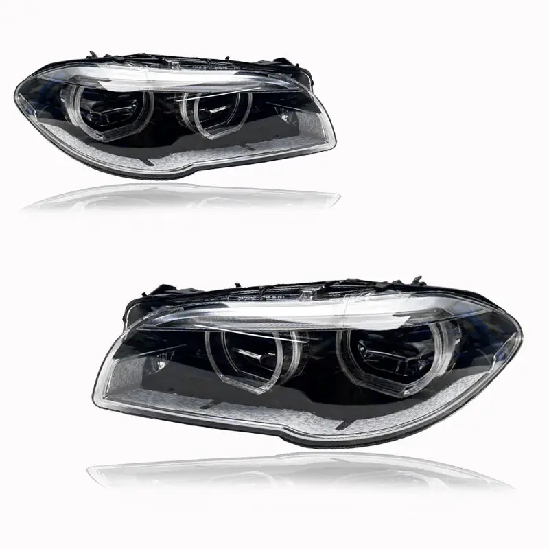 

For New BMW 5 Series LCI F10 F18 High Configuration Car Headlamp Full LED Headlight Support Upgrade