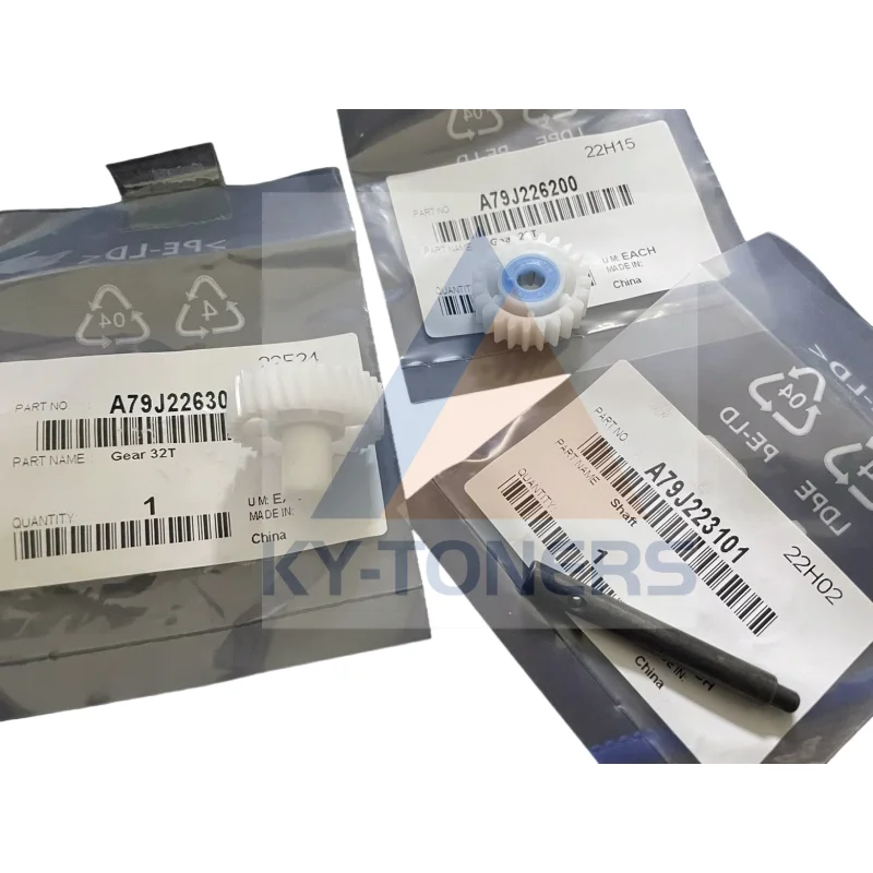 A79J223101 A79J226200 A79J226301 original drive gear for Konica Minolta Bizhub 458e 558e C458 C558 C658