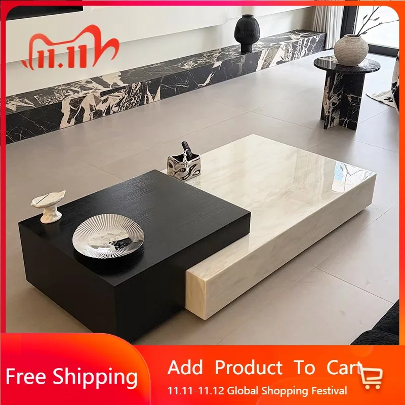 

Adjustable Mechanism Coffee Table Designer Modern Universal Rectangle Side Table European Mesa Auxiliar Living Room Decoration