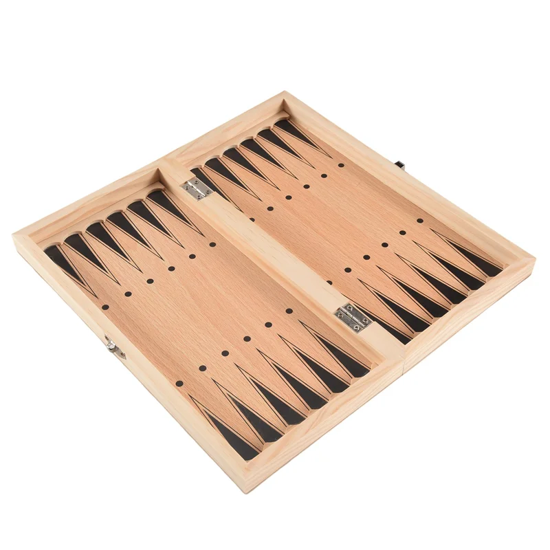 3 In 1 Wooden International Ch - Chess Set Wooden ulasan dan harga