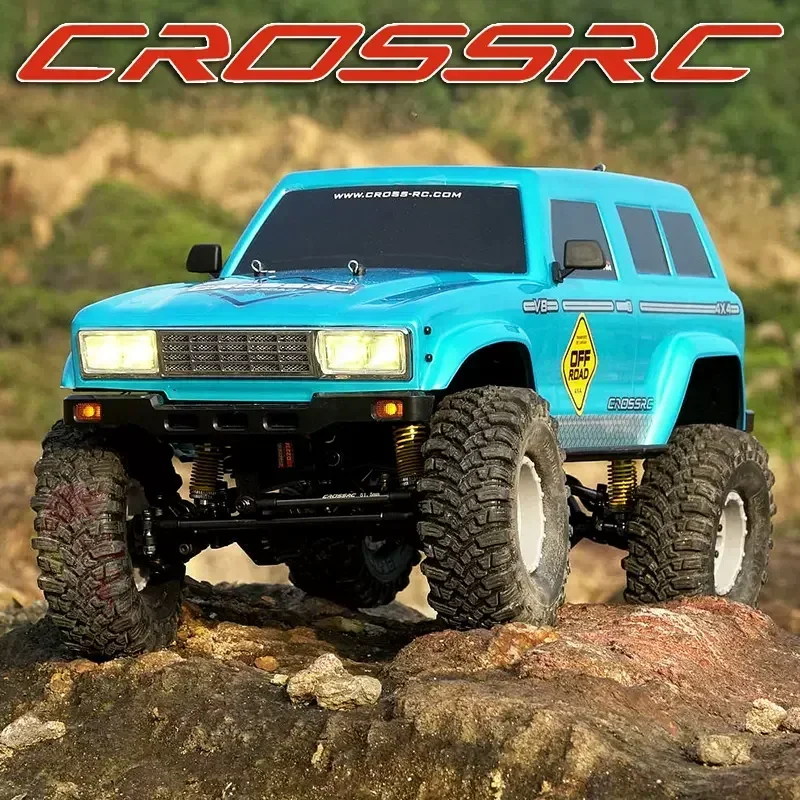 CROSSRC DEMON FR4 1/10 RC samochód 4WD RTR wspinaczka Crawler pojazd terenowy elektryczny pilot zdalnego sterowania ciężarówka typu Pickup zabawkowy