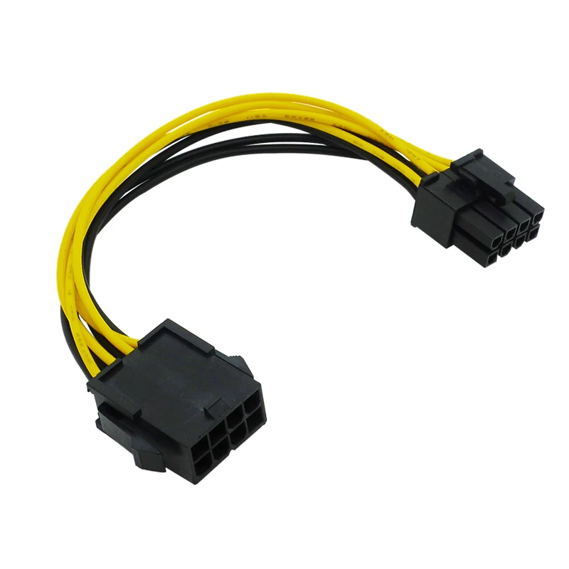 8 Pin Naar 8 Pin Atx Eps Man-vrouw Power Extension Psu Moederbord Power Extension Adapter Kabel