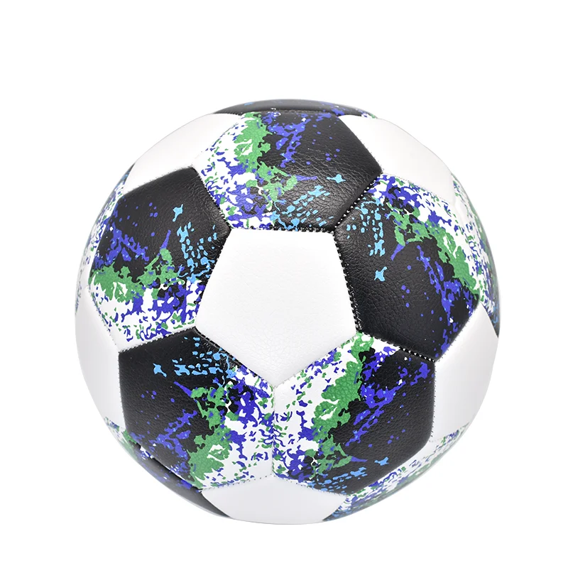 Training Match Soccer Ball Size 5 Anti-Explosion Football Outdoor and Indoor School Sports Activity Football