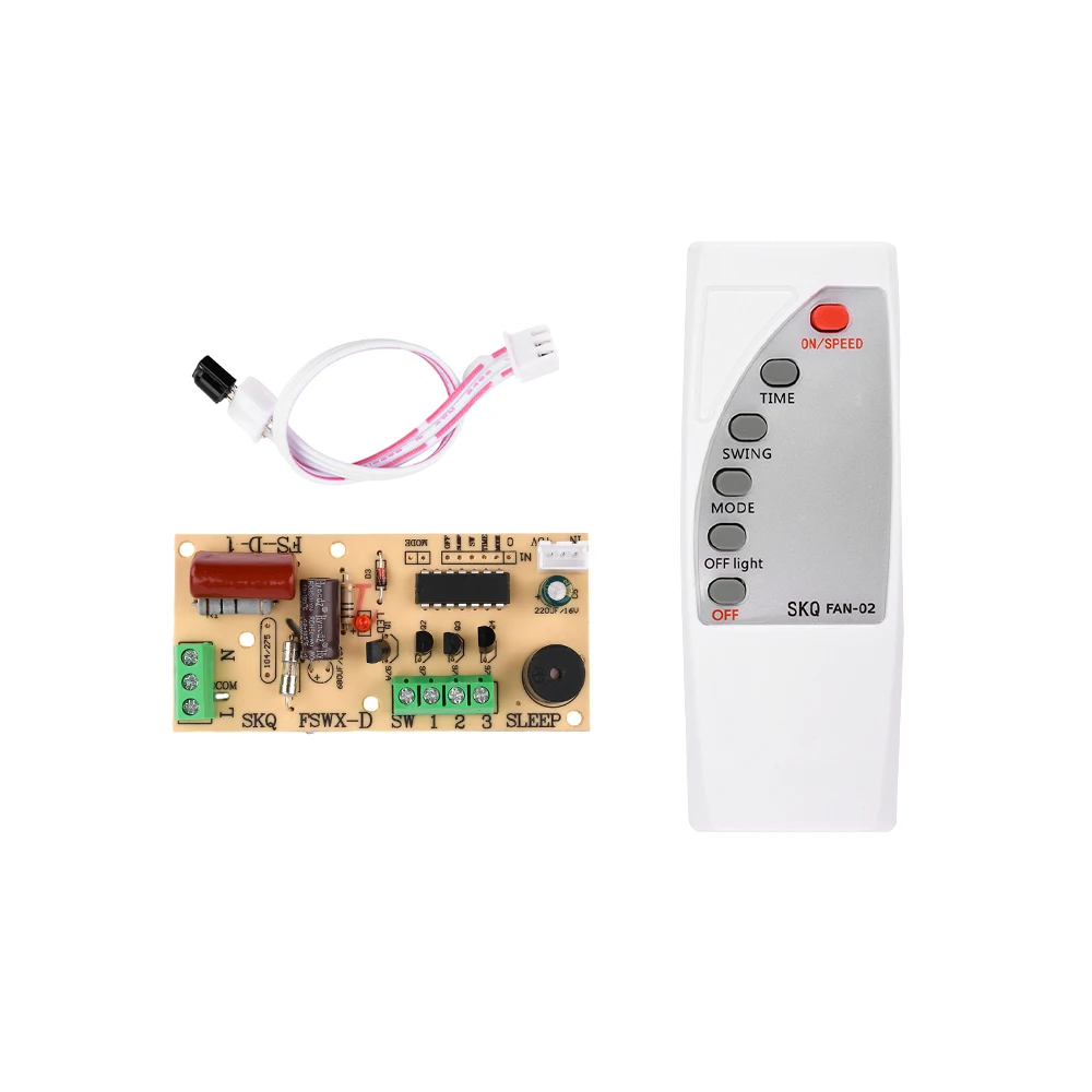 Electric Fan Universal Repair Board Universal Modified Circuit Board Control Board Repair Board with Controller Remote Control