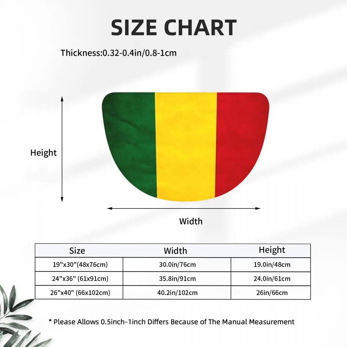 Jamaican Reggae Rasta Lion Jamaica Flag Soft Flannel Half Round Doormat Non Slip Bathroom Mat Absorbent Floor Carpet