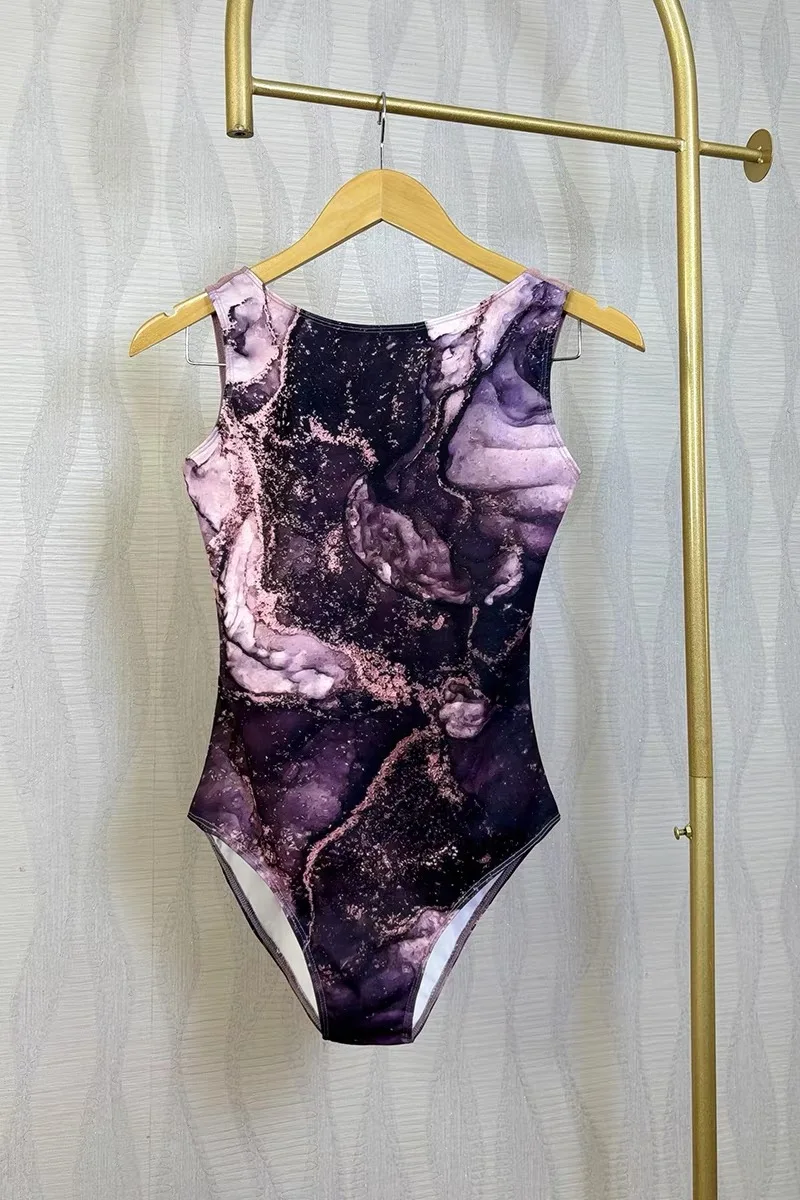 Ballett Tanz Trikot Erwachsene tägliche Praxis Tanz kleidung Frauen Advanced Printing Ballett Trikot elegante Yoga Overall – Detail 21