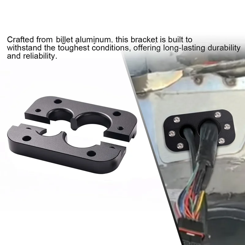 

A03Z-01232023 Для брандмауэра Holley Terminator X Max сквозной — устраняет втулку в пожарной стене — жгут проводов переборочной головки