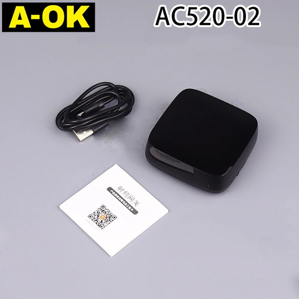 A-OK AC520-02 WiFi Bridge RF Box Tuya App Compatible Smart Remote Controller for AOK RF Curtain Motor view 6