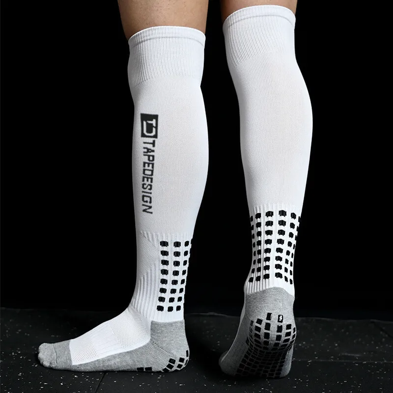 Non-Slip Breathable Men's Socks Soccer Knee 2022 New High Towel Bottom Cycling Hiking Sports Training Long Football Socks