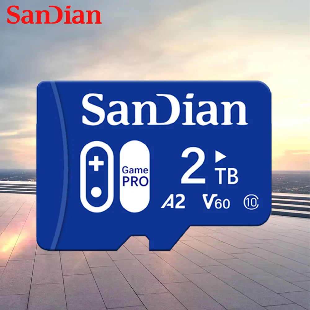 Original 2TB Micro TF SD Card 1TB Memory Card TF/SD 128GB 256GB 512GB Mini Memory Card Class 10 For Camera/Phone 2024 NEW