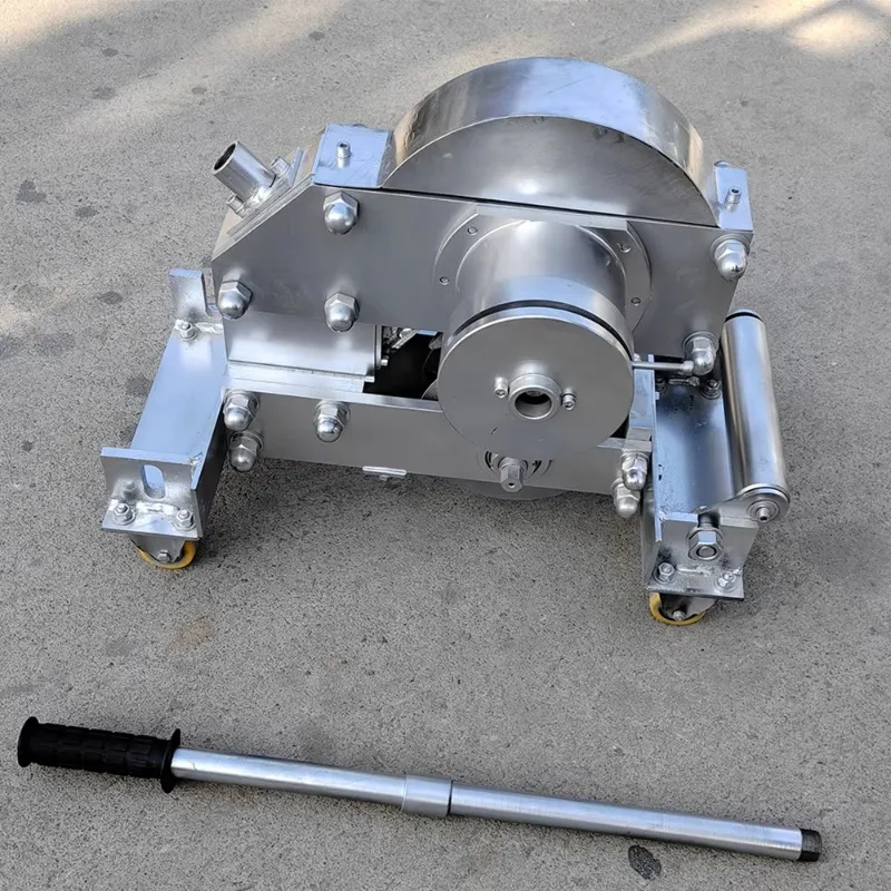 Portable Mechanical Steel Cord Conveyor Belt Cutter With Gear Core Components 220V 1.5kW Mining Equipment