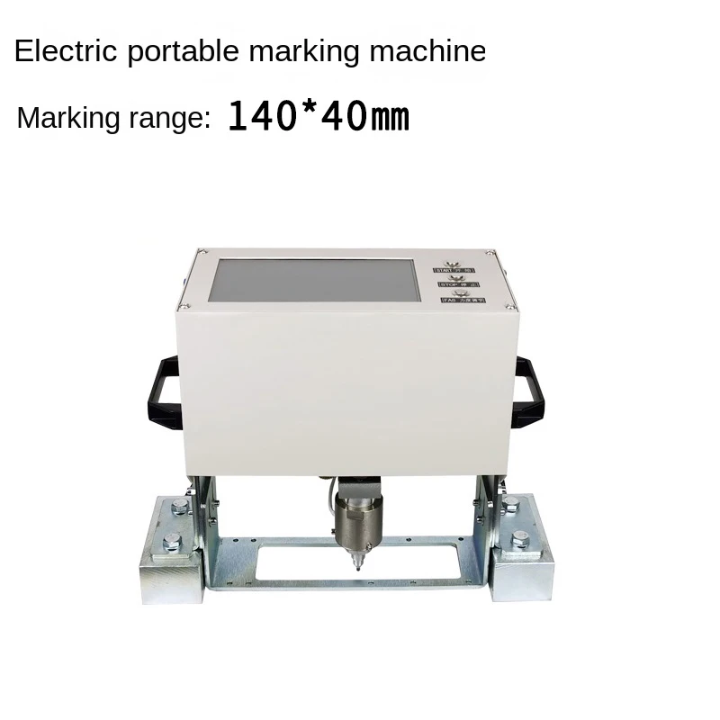 Máquina de marcado portátil, dispositivo con código VIN, 140x40, punto de Metal neumático, plóter, impresora, codificación