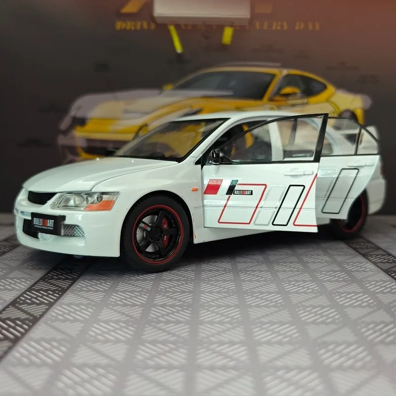 

1:24 Lancer EVO IX EVO9 Alloy Sports Car Diecast Miniature Metal Car Simulation Sound ＆ Light Toy Car For Boys
