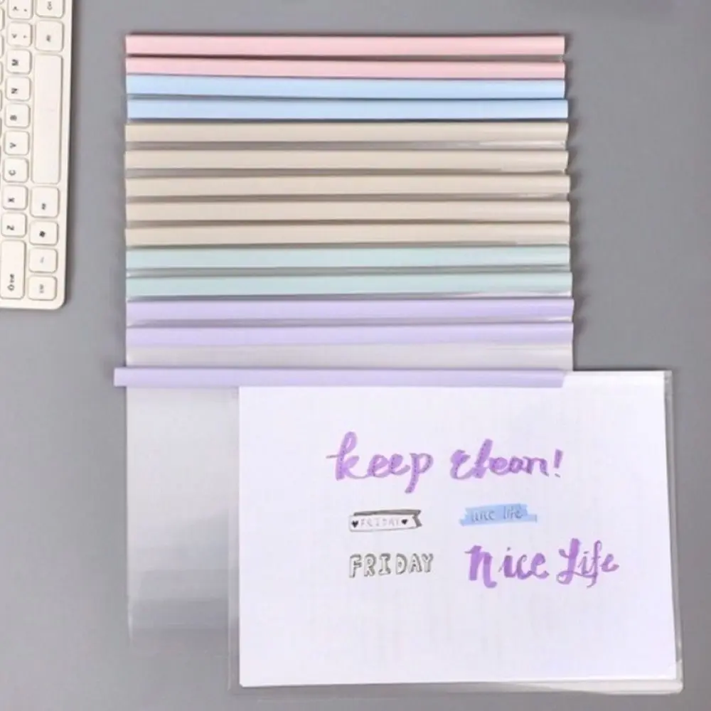 Pince Transparente en Forme de Goutte pour Documents d'Affaires, réinitialisation de Rangement pour Papier et Test, Côtelé Épaisse, A4, Nouvelle Collection