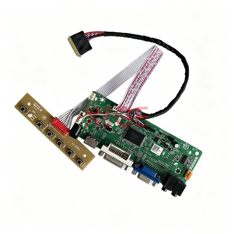 

Drive Controller Board Fit LTN121AT11 HSD101PWW1 LTN133AT16 B101EW05 HDMI+DVI+VGA Laptop Screen 1280x800 40Pin LVDS 1280*800 Kit