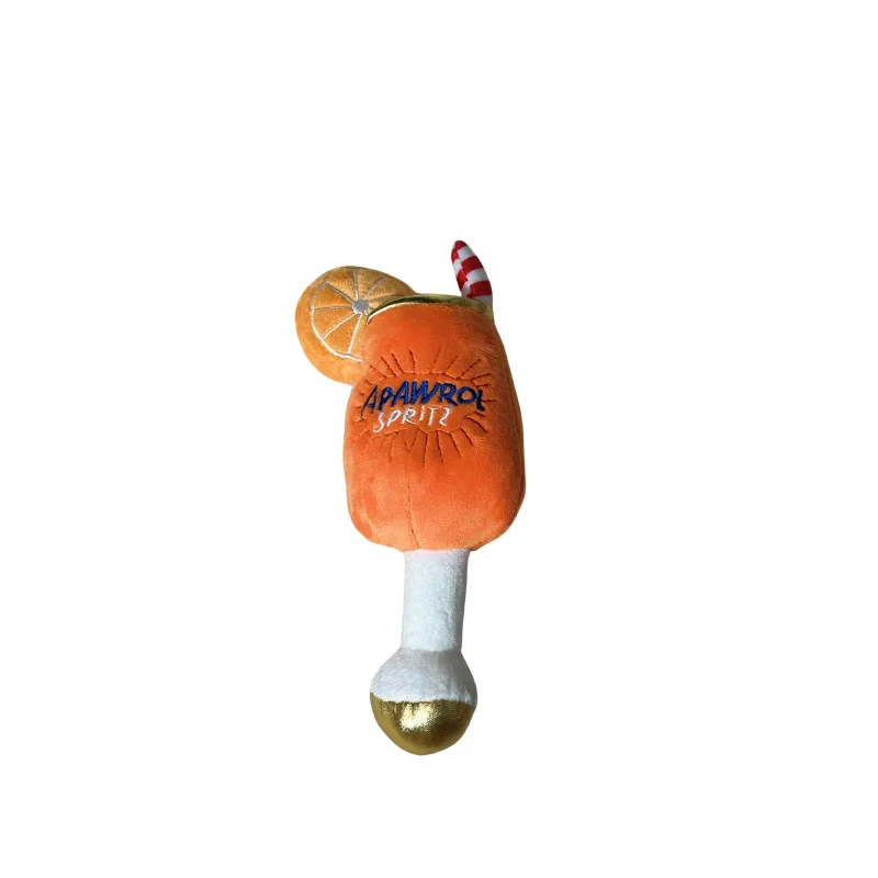 

Милая игрушка-собачка для маленьких собак, пищалка, игрушка для искусственных Йорков, плюшевая игрушка в форме чаши для игр, фотосъемок, винного стекла