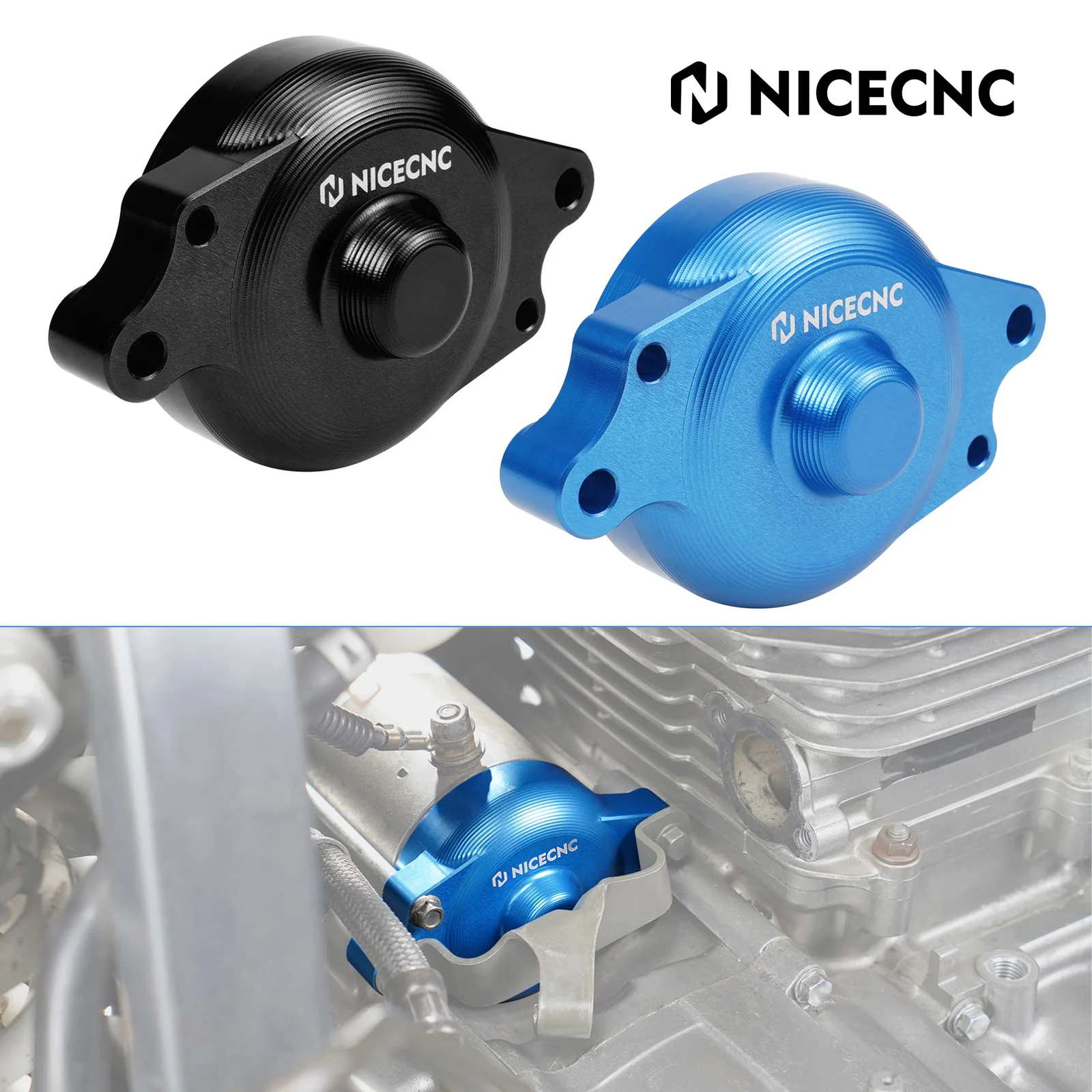 

Motorcycle Aluminum Starter Motor End Cap Cover for Suzuki DR650 DR650S DR650SE 1996-2020 2021 2022 2023 2024