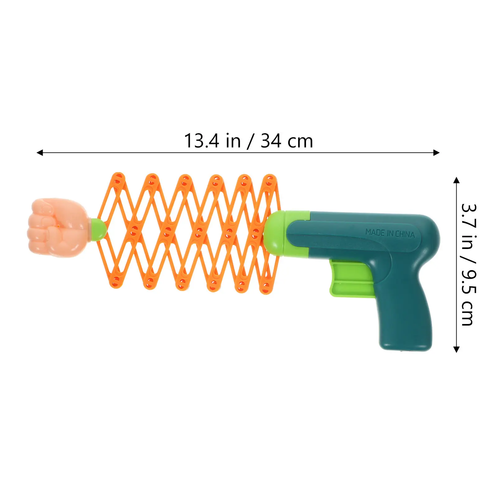 Ensemble de 2 jouets farces pour enfants, poings télescopiques, cadeau amusant pour le bureau, pour les garçons et les filles, fête d'anniversaire, amusant, anti-stress