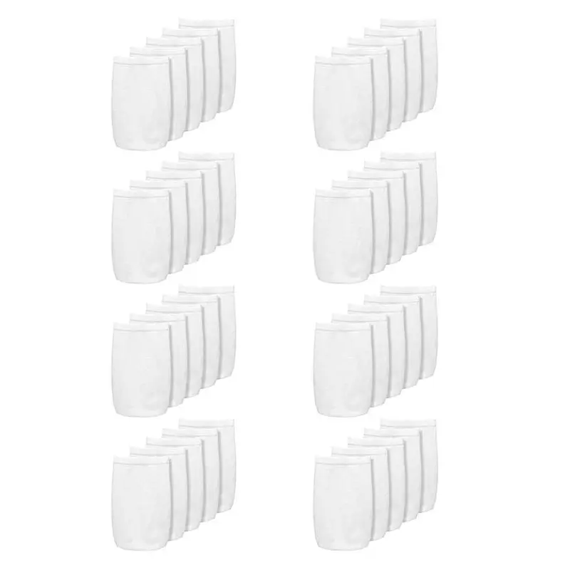 VEHO-Pool Skimmer Socks, 40-Pack Pool Filter Basket Saver Socks, Reusable Ultra-Fine Mesh Sock Filter Pool Debris Catcher