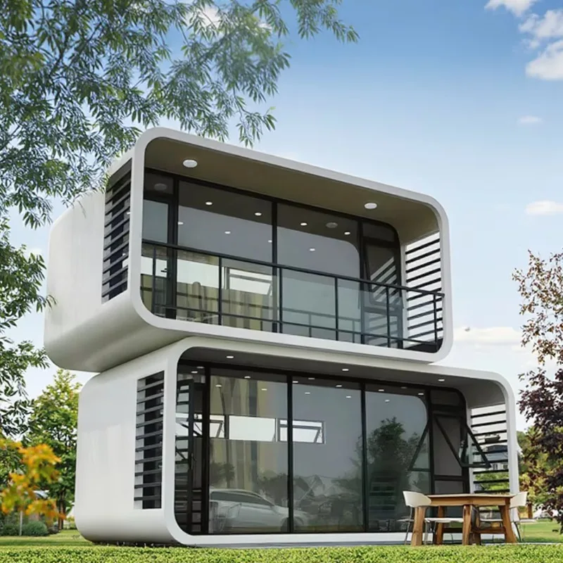 منزل حاويات ذكي وصديق للبيئة م - مراجعة Sustainable Living Homes وسعره