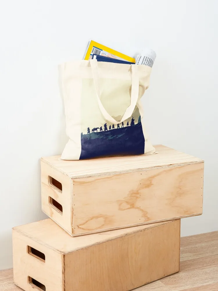 Walkin to the moon Tote Bag free delivery bags eco pack bags woman 2025 canvas tote bags