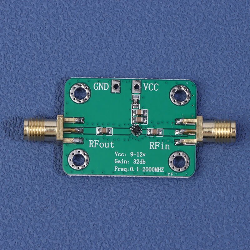 Широкополосный усилитель (HBA12) с низким уровнем шума, усилитель средней мощности LNA (20-3000 МГц, усиление 30 дБ)