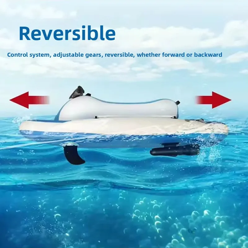 Inflatable Motorboat Double-layer Thickened Electric Wire Drawing Material Wear-resistant Super Large Buoyancy Underwater