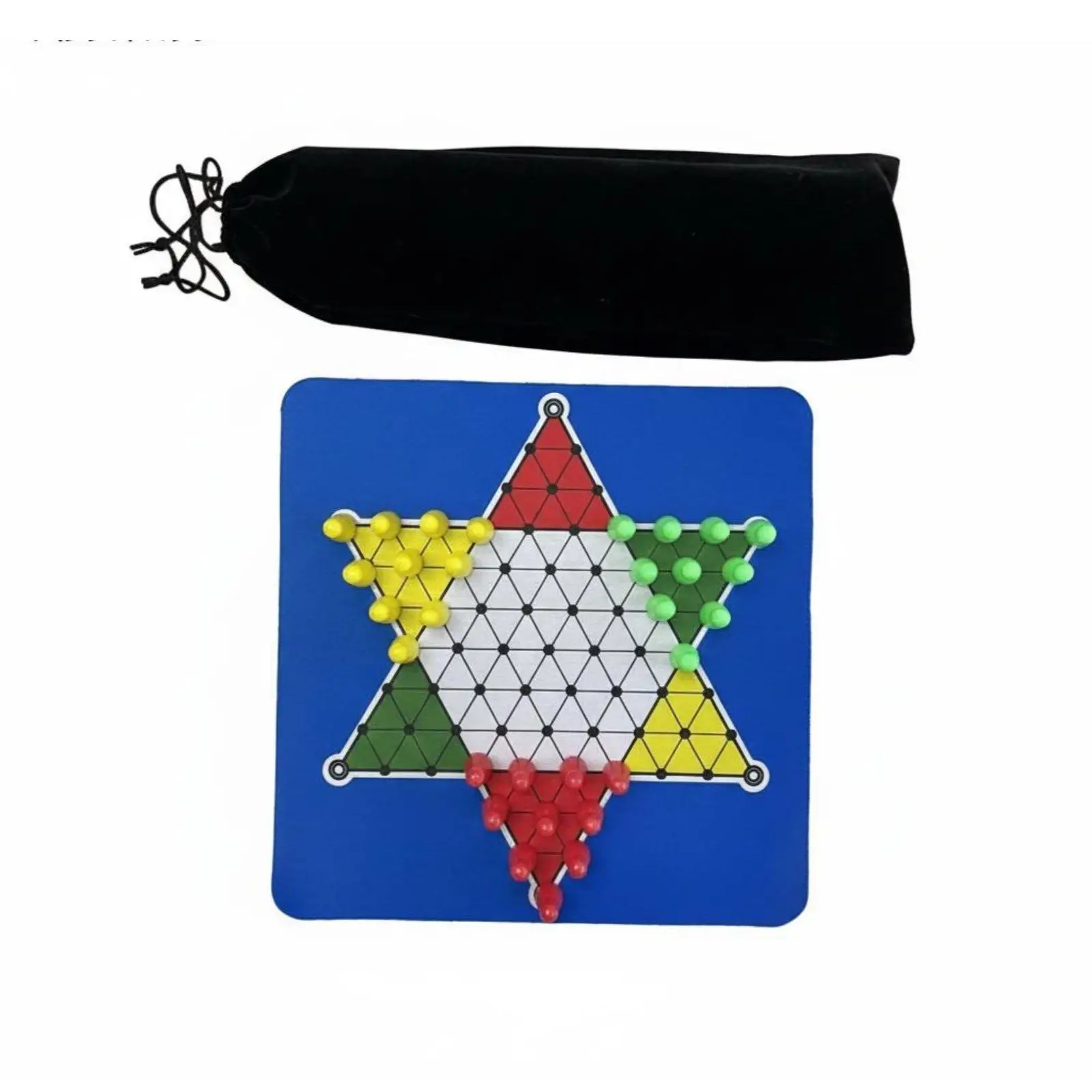 Chinese Chessboard Multiplayer Chinese Checkers Chessboard Educational Rubber