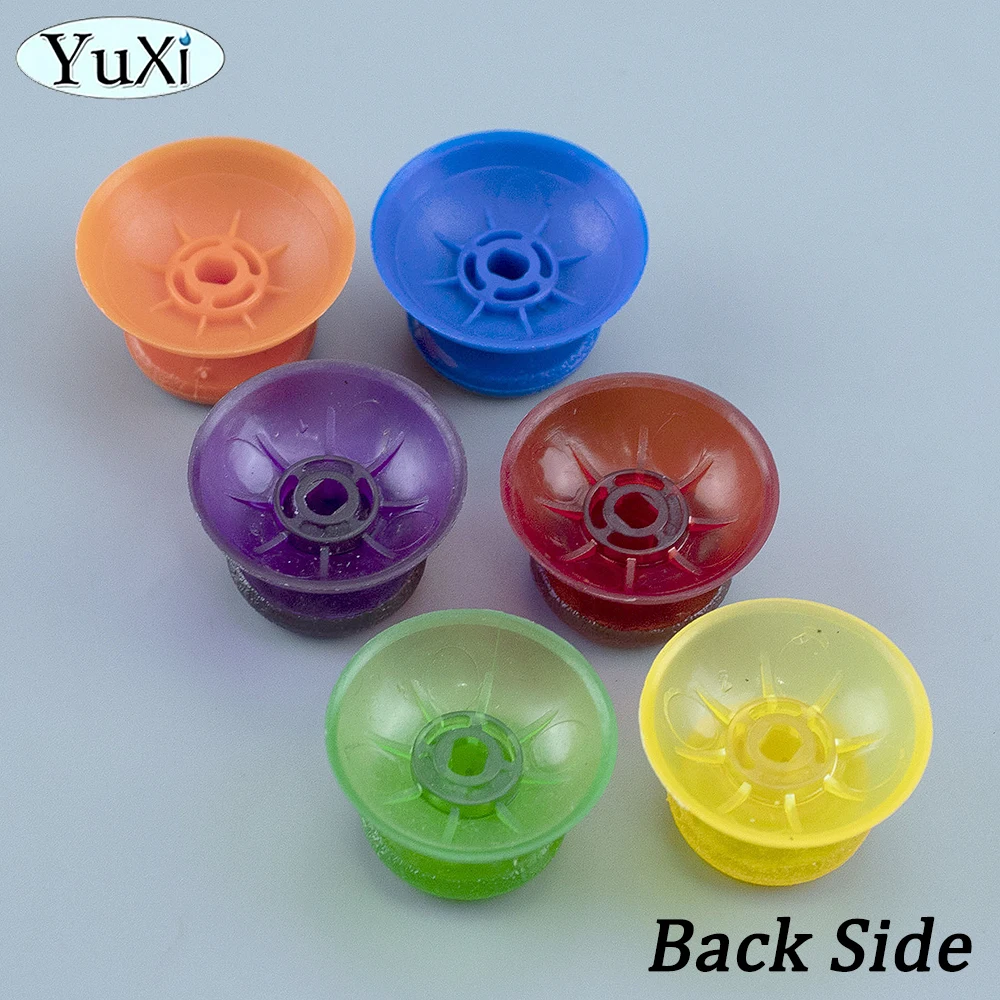 2Pcs For PS4 3D Analog Joystick Thumbstick Buttons Colorful Thumb Stick Grip Cap Cover For PlayStation 4 Controller Replacement