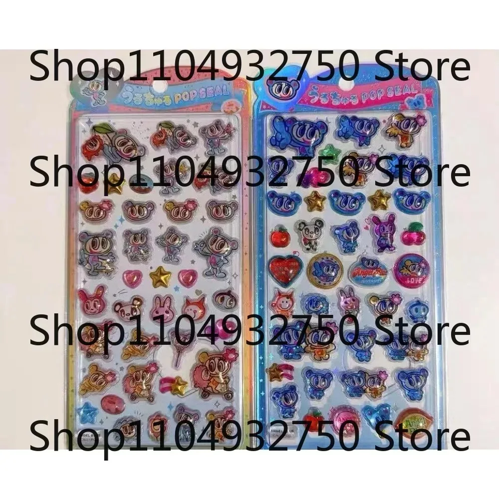 สติกเกอร์คาวาอิ ทามาก็อตจิ การ์ตูนสร้างสรรค์ ของตกแต่งเคสมือถือ สติกเกอร์ใส วัสดุทำสมุดบันทึก ของขวัญวันเกิดเพื่อน